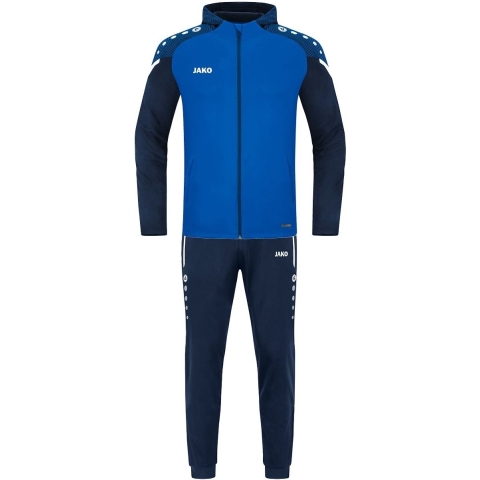 JAKO M9422 Polyesterpak Met Kap Performance - Royal/Marine - XL