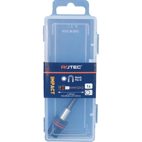 Rotec IMPACT Magn.bith. QuickFix-II E6,3x80mm-huls 11,0x35mm - 8181060