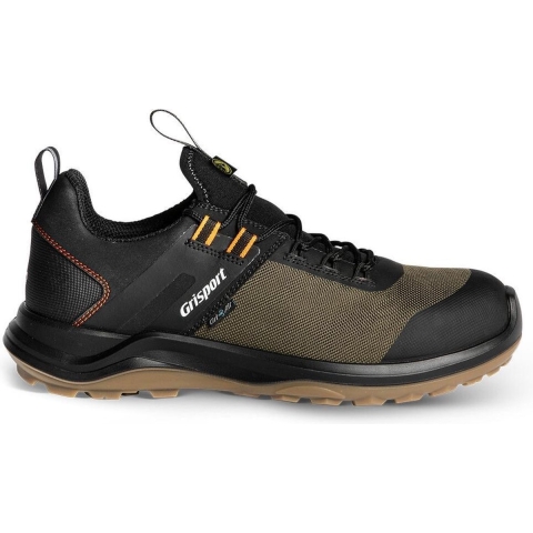 Grisport Safety Active Pro Dash / 34011 ESD S1P | Zwart/Bruin | Maat 48 - 00.049.017.48