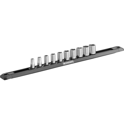 Facom OGV® Doppen Set | 1/4” 6-kant | 10-delig op Rail - R.40EGRPPB