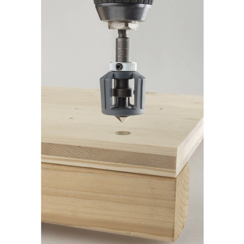 Wolfcraft Bithouder | Met dieptestop | 1 stuk - 1539000