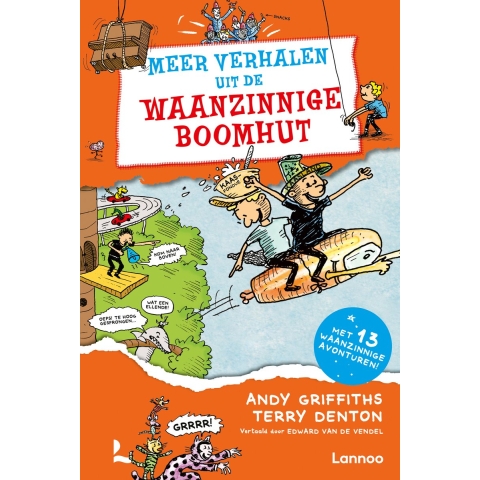 Meer verhalen uit de waanzinnige boomhut (Hardback)