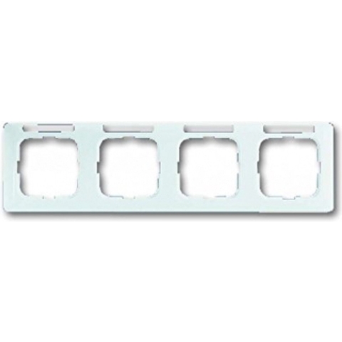 Busch-Jaeger 2CKA001754A4064 Frame Frame 4-voudig Reflex SI Zuiver wit (RAL 9010), Wit 1 stuk(s)