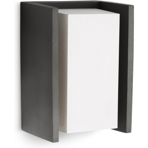 Signify Bridge Wandleuchte Anthrazit 1x42W 230 8719514385801 Wandlamp Gloeilamp E27 Antraciet