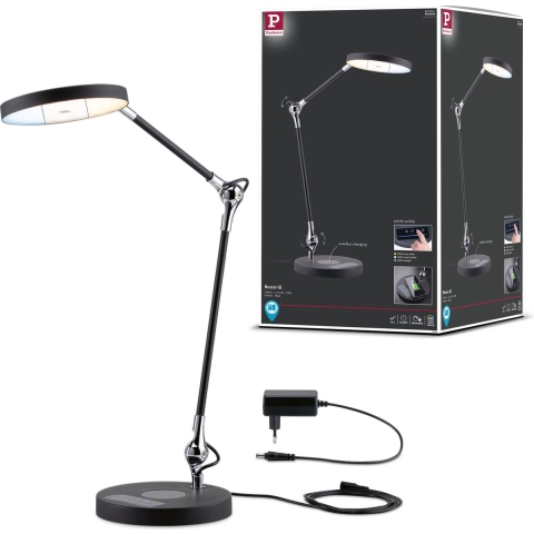 Paulmann 78910 LED-bureaulamp LED 11 W Zwart