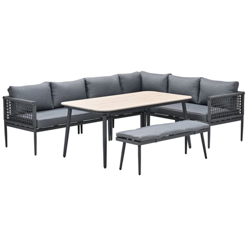 Teramon Loungedining set 6-delig II - Garden impressions