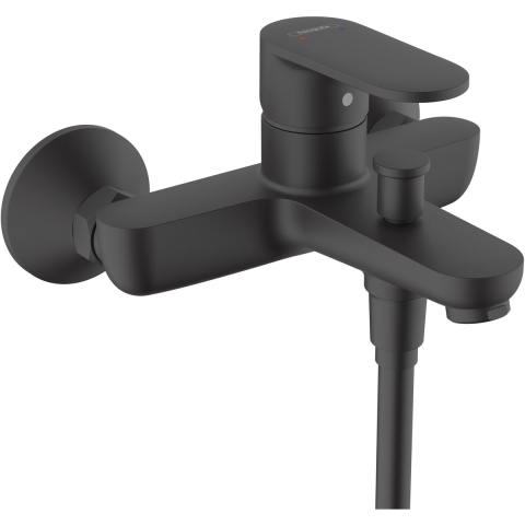 Hansgrohe Vernis Blend ngreepsbadmengkraan voor opbouw mat zwart
