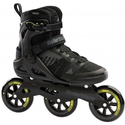 Macroblade 110 3WD Black/Lime - Fitness Tour Skates