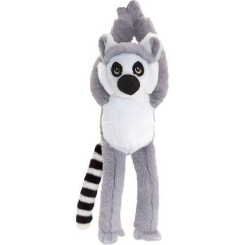Pluche knuffel dier ringstaart maki aap 55 cm -