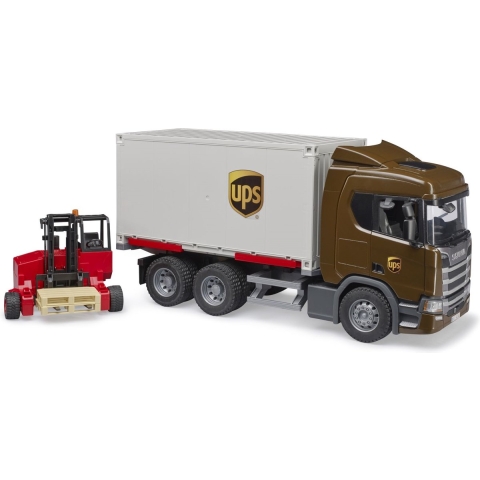Bruder 03582 Scania Super 560R UPS Logistieke Vrachtwagen