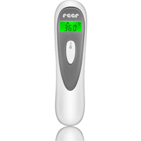 Reer 3-in-1 Contactloos Thermometer+Thermo Set - Infrarood - Reer - OneSize - Thermometer