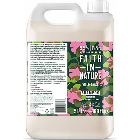 Faith In Nature Wildrose Shampoo