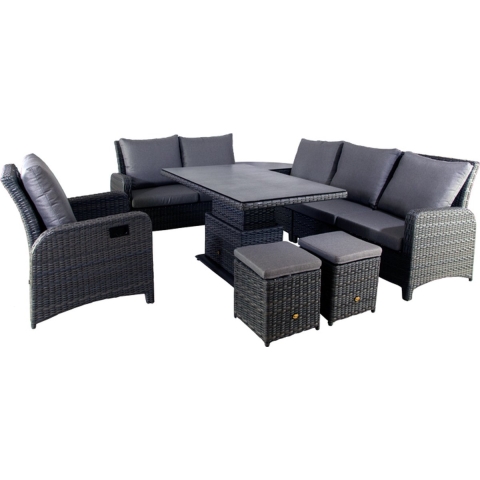 Loungeset Allentown Midnight Grey - Oosterik home