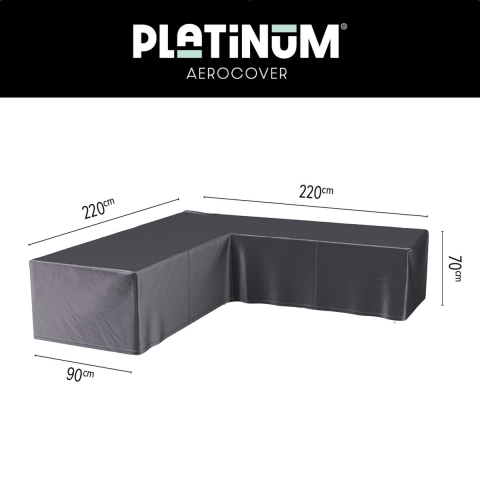 Loungehoes L 220x220x90xH70 cm - Aerocover