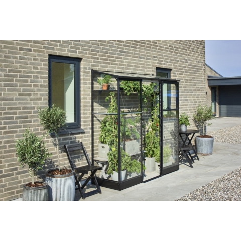 Muurkas Qube Lean-to 26 Halls Greenhouses Royal Well - Royal well