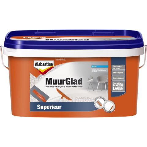Muurglad superieur 10l - Alabastine