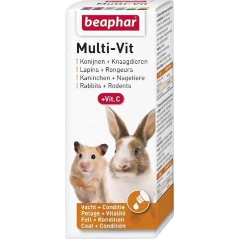 Beaphar Rodi Vit - 1 à 50 ml - Knaagdieren Vitamine Preperaat