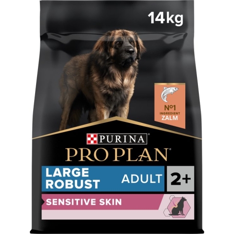 Pro Plan Large Robust Adult Sensitive Skin - Hondenvoer Droogvoer - Zalm - 14 kg