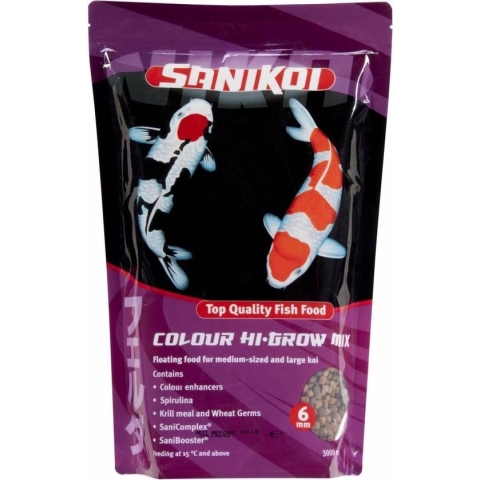 Sanikoi Colour Hi-Grow Mix Food - Visvoer - 6 mm - 3000 ml