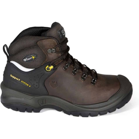 Grisport Safety 703 L / 33151 Hoog S3 Bruin - Maat 39 - 11.049.010.39