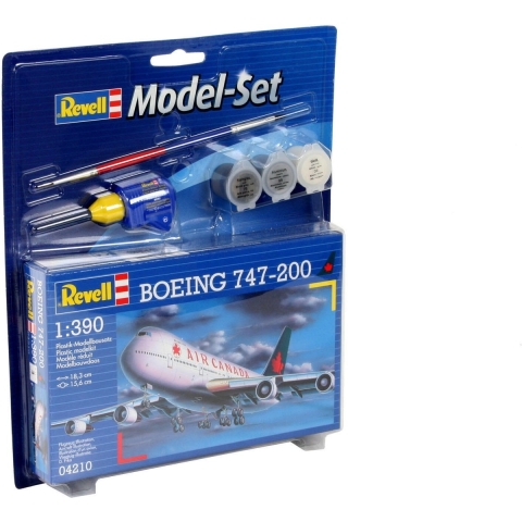 Revell 64210 Boeing 747-200 Air Canada Vliegtuig (bouwpakket) 1:390