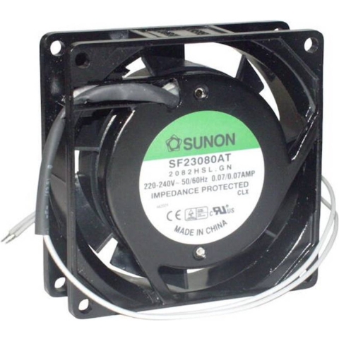 Sunon SF23080AT2082HBL Axiaalventilator 230 V/AC 30.57 m³/h (l x b x h) 80 x 80 x 25 mm