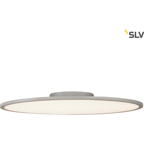 SLV PANEL 60 1000785 Plafondlamp Warmwit Zilver, Grijs