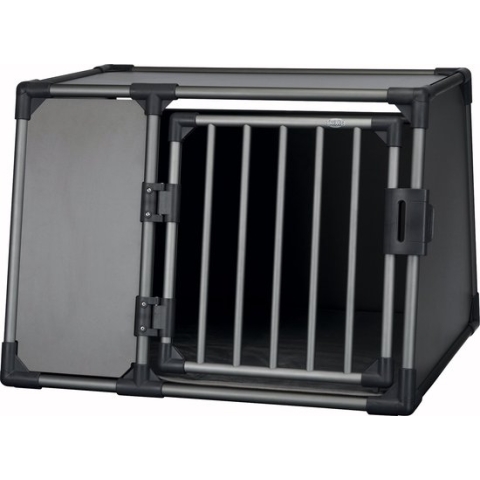 Trixie Vervoersbox Aluminium Grafiet - L 92X78X64 CM
