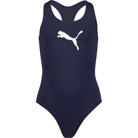 Puma Zwempak - Racerback - Navy - Puma - 14 jaar (164) - Badmode