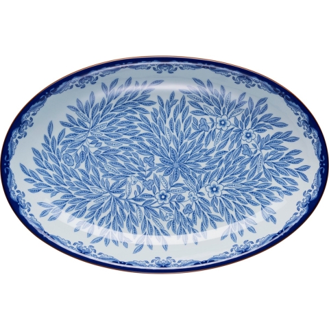 RORSTRAND - Ostindia Floris - Ovale Serveerschaal 33x22cm