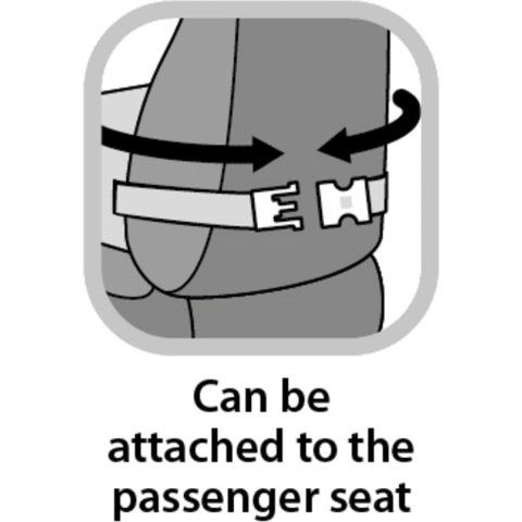 Flamingo Autostoel voor hond Ula 41x36x25 cm Ula