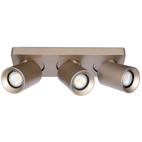 Artdelight Megano - Opbouwspot 3L - 30 X 10 X 11,5 Cm - Champagne