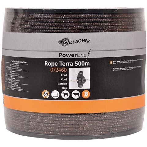 Gallagher PowerLine cord terra 500m - 072460 072460