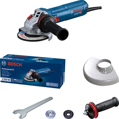 Bosch Blauw GWS 12-125 S Haakse slijper | In Doos - 06013A6020