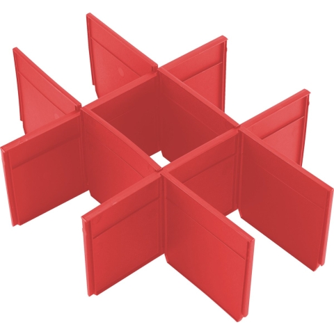 Milwaukee Accessoires Verdelers | Packout toolboxen met 2 lades - 4932479105