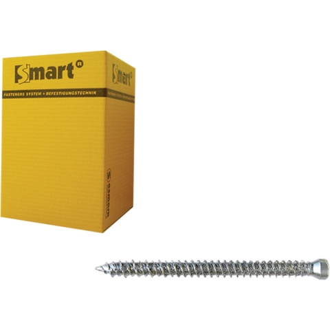 pgb-Europe SMART | Kozijnschroef CK-T30 Ø 7,50x92 Zn | 100 st - SM0WSC0010750923