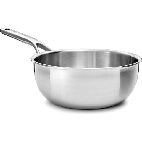 KitchenAid Steelpan - Multi-Ply RVS - ø 20 cm / 2.4 liter