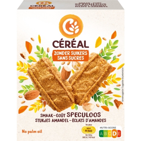 5x Céréal Speculoos met Stukjes Amandel 110 gr