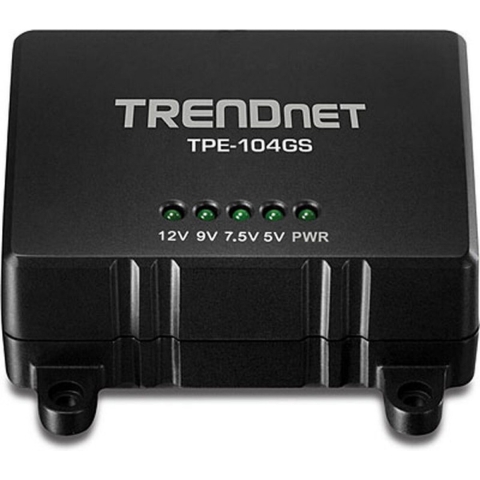 TrendNet TPE-104GS PoE-splitter 10 / 100 / 1000 MBit/s IEEE 802.3af (12.95 W)