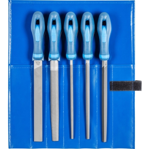 PFERD TOOLS 11800531 Werkplaatsvijlenset kap 1 in PVC-roltas Lengte 200 mm 1 stuk(s)