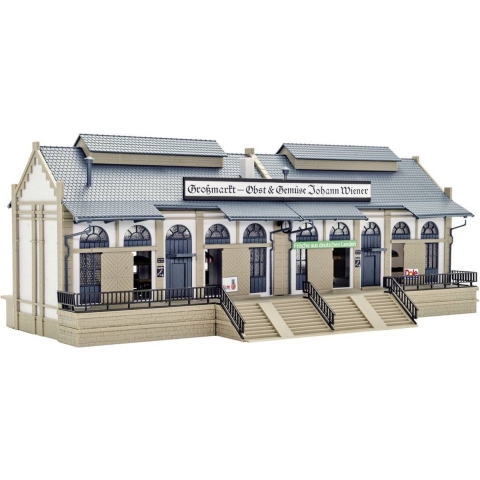 Vollmer 43629 H0 Grote markt hal