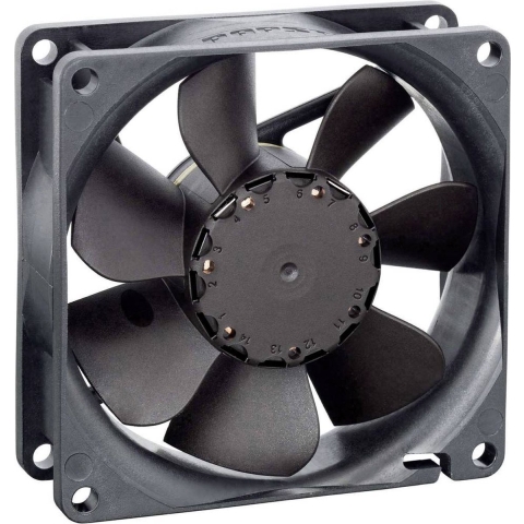 EBM Papst 8414 NG Axiaalventilator 24 V/DC 65 m³/h (l x b x h) 80 x 80 x 25.4 mm
