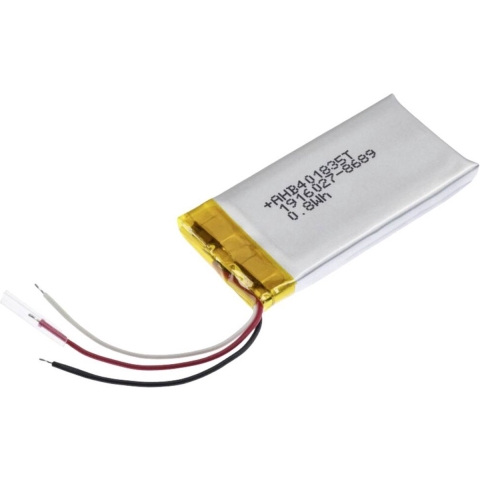 Renata ICP401835TPRT Speciale oplaadbare batterij Prismatisch Kabel LiPo 3.7 V 215 mAh
