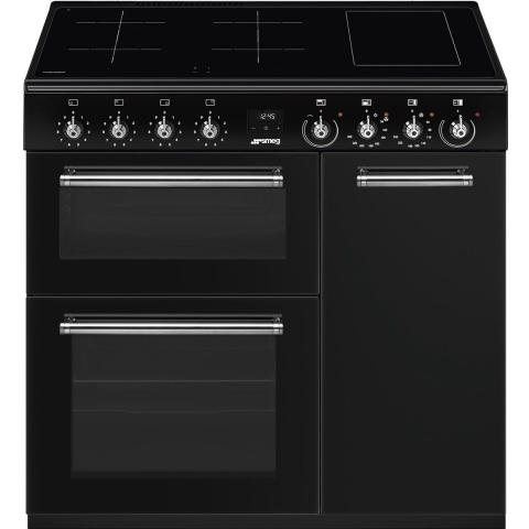 SMEG CX93IMBL Classici Esthetisch Fornuis met Inductiekookplaat
