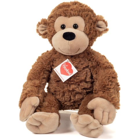 Knuffeldier Aap Fritz - pluche knuffel - premium kwaliteit - 32 cm - bosdieren knuffel -