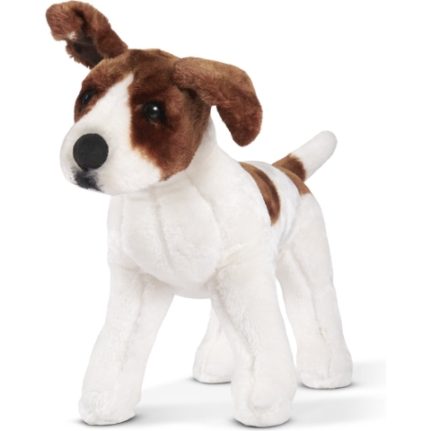 Pluche knuffel honden - Jack Russell hond - 53 x 37 cm - knuffeldieren -