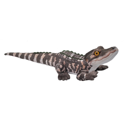 Wild Republic baby alligator knuffel - pluche - 50 cm - knuffeldier - reptielen - krokodillen -