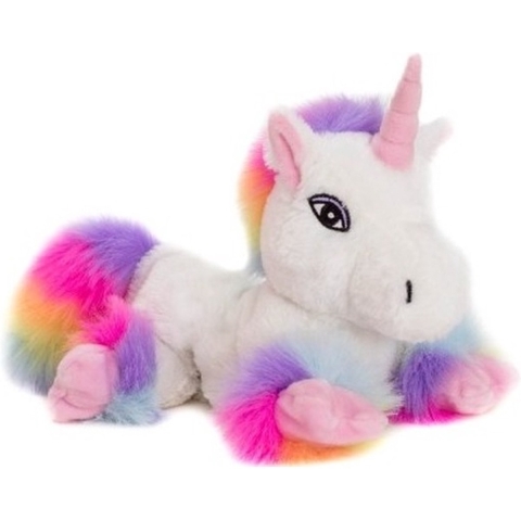 Warmte/koelte knuffel - magnetron - eenhoorn - 18 cm - knuffeldier - voor kinderen - met vleugels -
