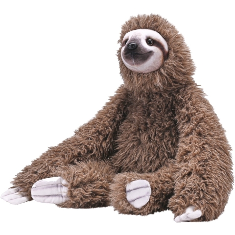 Wild Republic Luiaard knuffel - pluche - Knuffeldier - 43 cm - Zuid-Amerikaans -