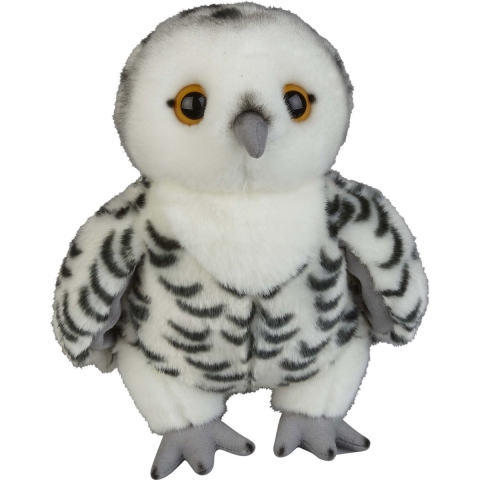 Pluche knuffel dieren Sneeuwuil vogel van 28 cm -